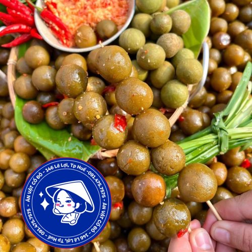 SẤU NON NGÂM CHUA CAY