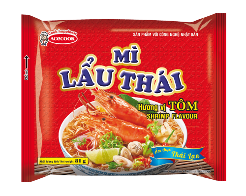 Mì Lẩu Thái hương vị Tôm 81g
