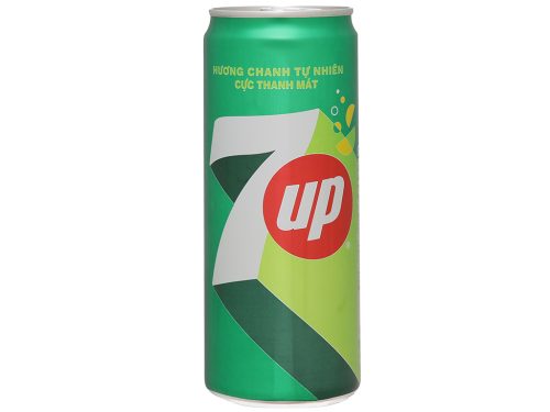 Nước ngọt 7 Up vị chanh lon 320ml