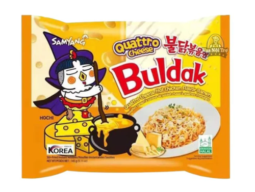 Mì SamYang Gà Cay Quattro Cheese 140g