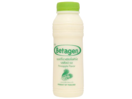 Sữa uống lên men hương dứa Betagen chai 300ml