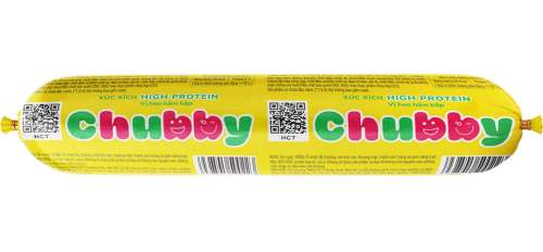 Xúc xích High Protein Chubby – Vị heo hầm bắp 82g