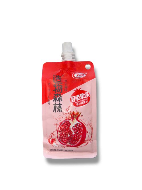 Thạch trái cây túi vị Lựu đỏ 258g