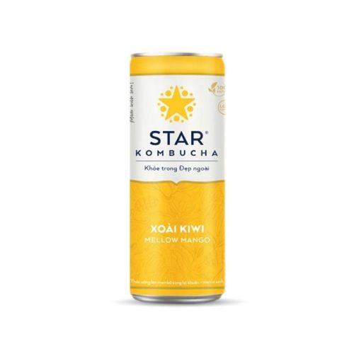 Trà Lên Men Vị Xoài Kiwi Star Kombucha 250Ml