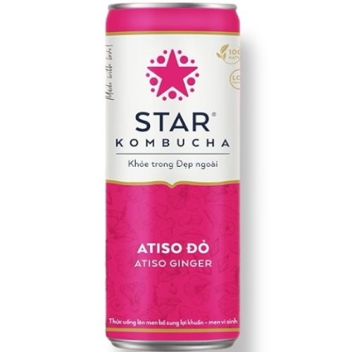 Trà Lên Men Vị Atiso Đỏ Star Kombucha 250Ml