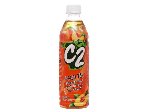 Trà xanh C2 hương Đào 455ml