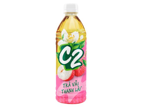 Trà xanh C2 hương Trà vải Thanh lài 455ml