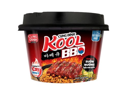 Mì trộn Cung Đình Kool vị sườn nướng tô 99g