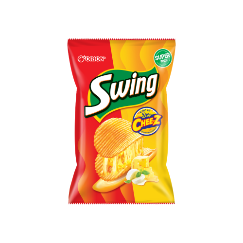 Bánh Snack Khoai Tây Swing vị Phô Mai 2 Lớp (Normal)