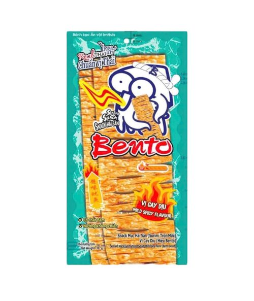 Snack Mực Bento Thái Lan vị cay dịu 22g