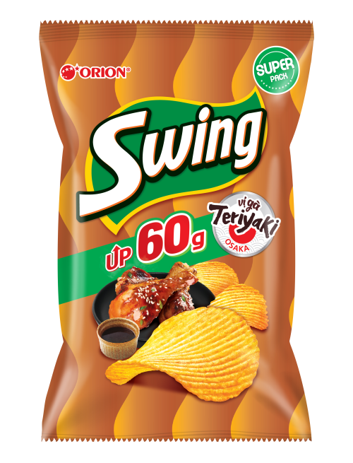 Bánh Snack Khoai Tây Swing vị Gà Teriyaki Osaka (Normal)