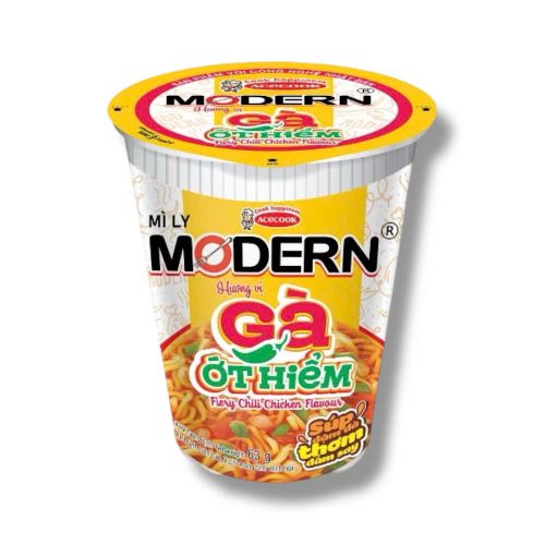 Mì Modern Gà ớt hiểm ly 63g