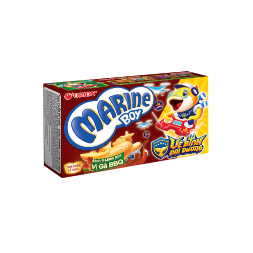 Bánh Cá Marine Boy vị Gà BBQ 35g