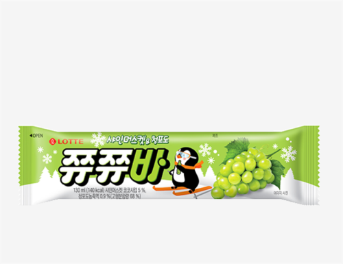 Kem chai trái cây Hàn Quốc Lotte 130ml