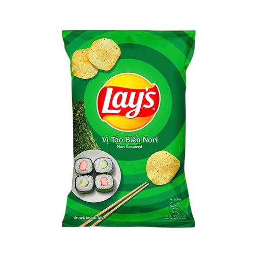 Snack Lay's vị Tảo biển Nori 54g