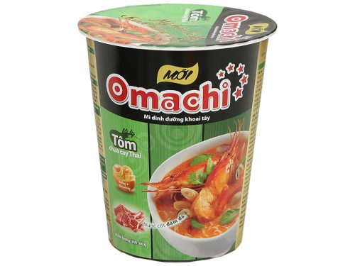Mì Omachi vị Tôm chua cay Thái ly 111g