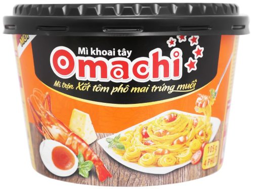 Mì trộn Omachi xốt Tôm phô mai trứng muối