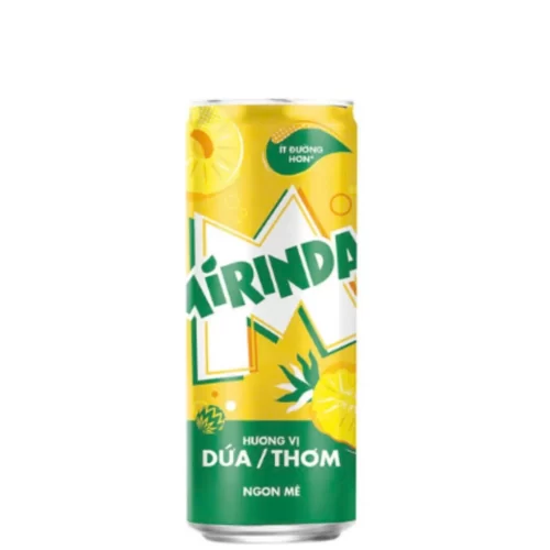 Mirinda Vị Dứa lon 390 ml