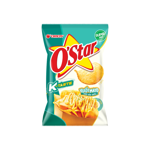Bánh Snack O'star K-POP vị xốt Mayo kiểu Hàn Quốc (Normal)
