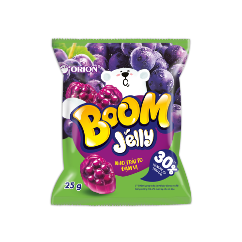 Kẹo dẻo BOOM hương chanh dây 25g