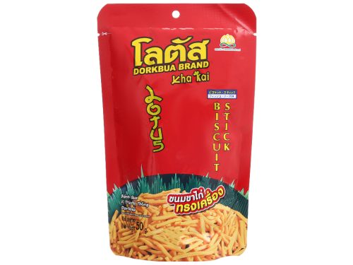 Bánh que đỏ Dorkbua vị tôm gói 110g