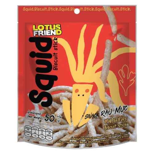 Bánh Que Dorkbua Vị Mực Gói 50G