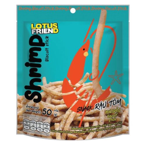 Bánh Que Dorkbua Vị Tôm Gói 50G