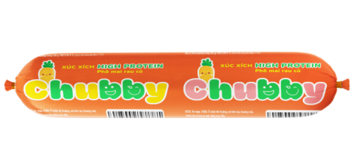 Xúc xích High Protein Chubby – Phô mai rau củ 41g