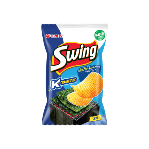 Bánh Snack Swing K-POP vị Tảo Hàn Quốc nướng (Normal)