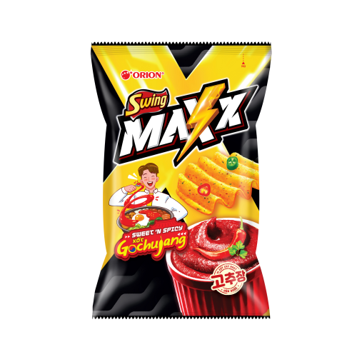Bánh Snack Swing Maxx Vị Xốt Cay Ngọt Hàn Quốc 52g