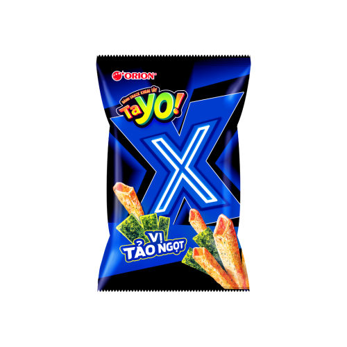 Bánh Snack Khoai Tây TAYO! X vị Tảo Ngọt 60g