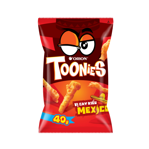 Bánh Snack Toonies Vị Cay Kiểu Mexico 60g