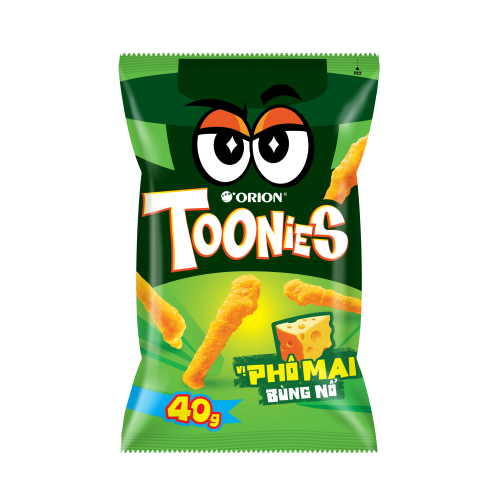 Bánh Snack Toonies vị Phô mai bùng nổ 60g