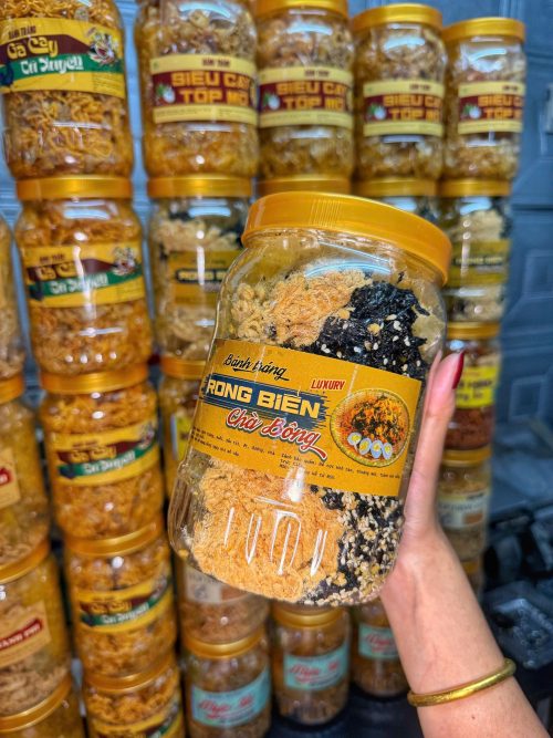 BÁNH TRÁNG RONG BIỂN CHÀ BÔNG