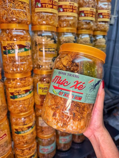 BÁNH TRÁNG MỰC XÉ ỚT RIM XANH