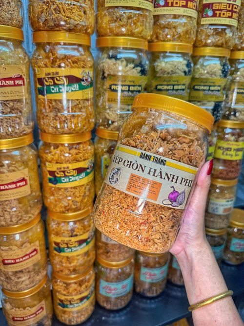 BÁNH TRÁNG TÉP GIÒN HÀNH PHI