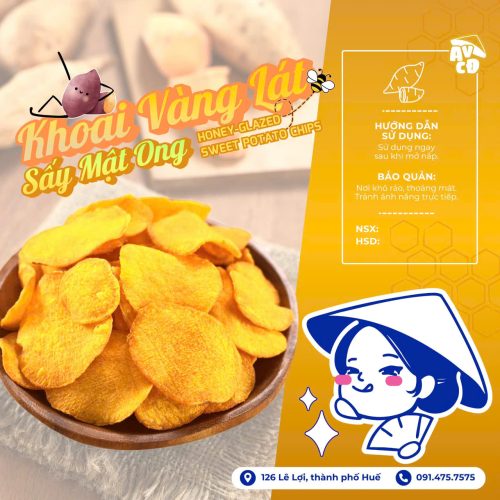Khoai Vàng Sấy Mật Ong