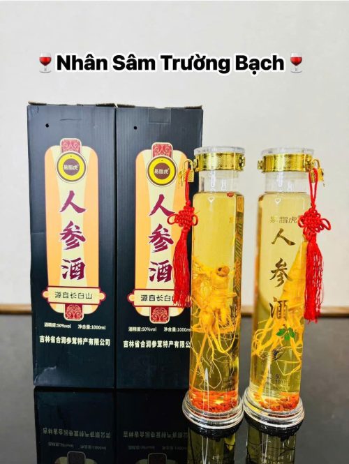 Rượu Nhân Sâm Trường Bạch