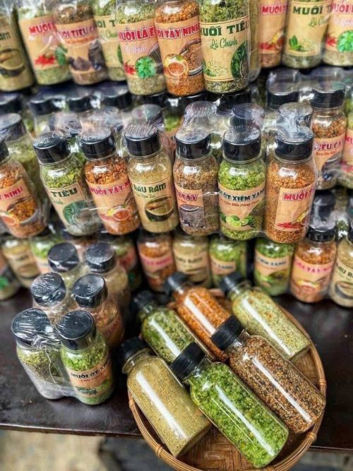 Set Muối Ớt Khô Lục Vị